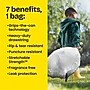 Glad ForceFlex Tall 13 Gallon Drawstring Kitchen Trash Bag, White, 120 Total Bags (78555)~#|#~39257C89-664F-41FF-AF4D846145511CFC_sc7