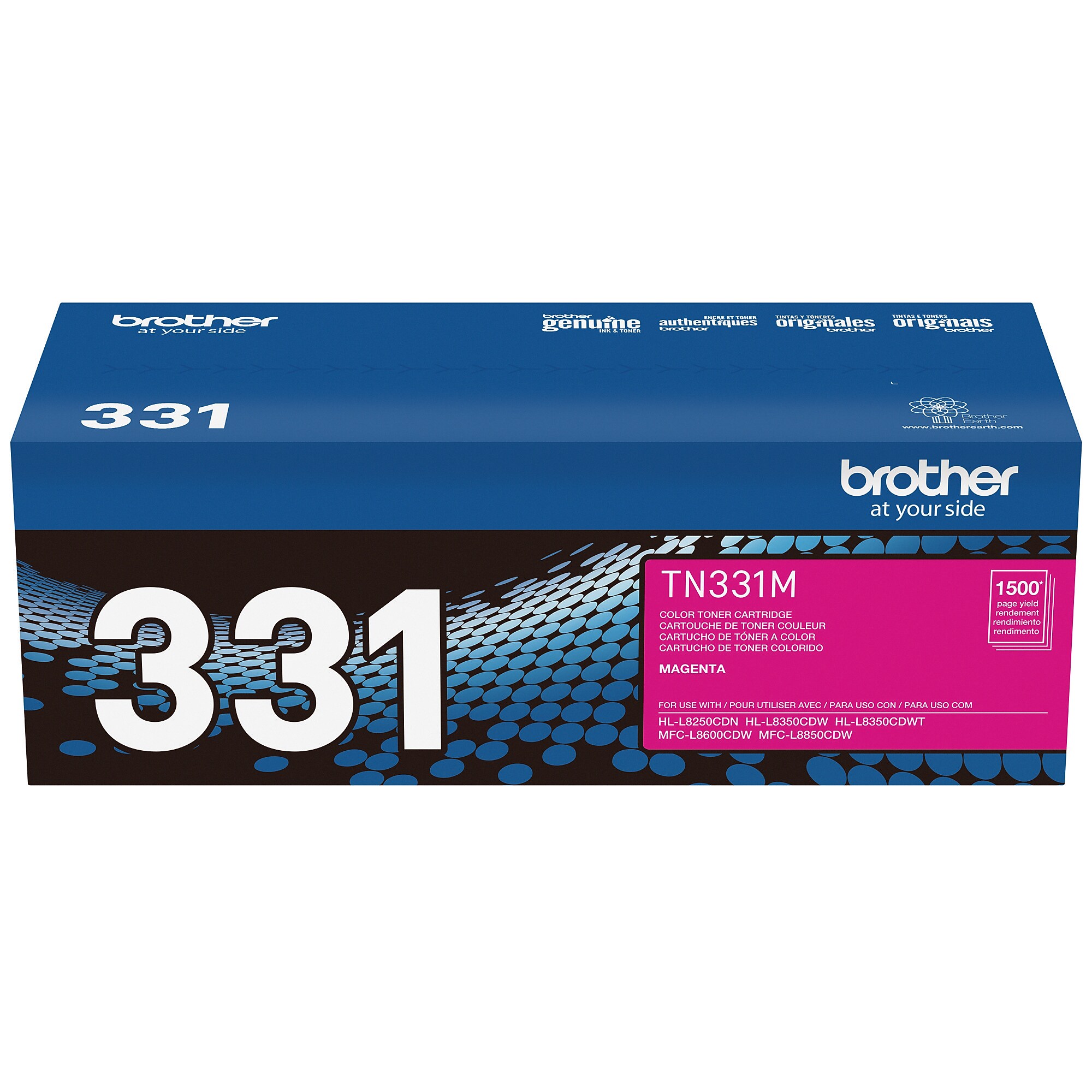 Brother TN-331 Magenta Standard Yield Toner Cartridge   (TN331M) Sansujyuku sansujyuku.com