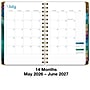 2026-2027 Excello Brands 8" x 5.5" Academic Weekly & Monthly Planner, Paperboard Cover, Teal Gold Marble (FSHN-AY26-58-54)~#|#~3929263E-D187-43F6-BB09A932C84C27E3_sc7