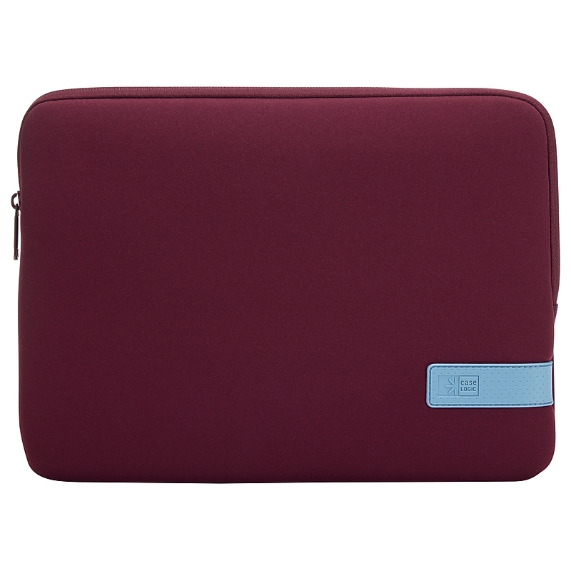 Case Logic Reflect 13" Polyester Laptop Sleeve, Nuanced Red (3205430) image 1