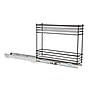Household Essentials Glidez Steel Organizer, Matte Black (HHC40521-1)~#|#~39301EF4-58FD-42F9-B1F12E073FB71C6E_sc7