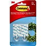 Command Medium Oval Hooks, 2 lb., 2/Pack (17091CLR-ES)~#|#~39393062-CAE5-493C-AF20E64949195108_sc7