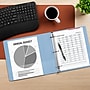 Staples Heavy Duty 1 1/2" 3-Ring View Binder, D-Ring, Light Blue (ST63091)~#|#~3942AF05-F6CB-431A-92D9F6A2A8B2D9F5_sc7
