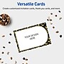 Avery Rectangle Matte Blank Card, White, 20/Pack (19479370827)~#|#~39449CD3-7169-4BC1-946490BDC6C5E6F3_sc7