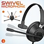 Delton 40Y Noise-Canceling Mono Over-the-Ear Headset, USB Type-A (DWH40YAC)~#|#~394ACBE9-CAC8-4C68-AD8D7A42D7636E80_sc7