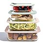 bentgo Signature Leak-Proof Containers, 4/Set (BGSIGLPK4-DS)~#|#~39514C21-96F9-435F-896C03A8F06A2012_sc7