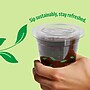 Perk™ Eco Compostable Straw Slot Plastic Lid, 12/16 Oz., Clear, 500/Pack (PK56198)~#|#~39521728-8A86-4B0C-9BF92FCC39440AF7_sc7
