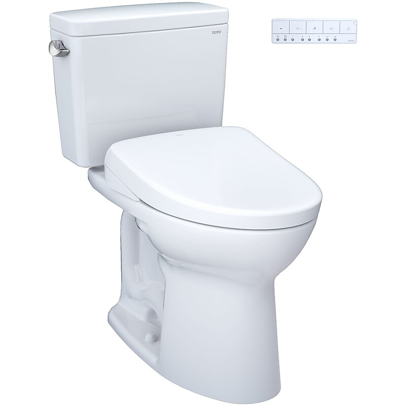 Toto Drake 1.6 gal. Gravity Flush Toilet in Cotton (MW7764736CSG#01) image 1