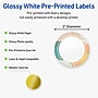 Avery Round Laser/Inkjet Multipurpose Labels, 2", White, 120/Pack (19479371106)~#|#~395556A5-5AC0-4FB0-93C4D9D2B71E725F_sc7