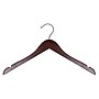 Nahanco 17" Wooden Shirt Hanger, Mahogany, 25/Pack (20317HU)~#|#~3955DB1B-4D1E-4438-B2CE032CD5722481_sc7
