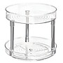 iDESIGN 2-Tier Rotating Desktop Lazy Susan Organizer, Clear/Chrome (40109)~#|#~395830E1-80CB-4EED-B2EFC689834A0545_sc7