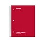 Staples® 5-Subject Subject Notebooks, 8.5" x 11", College Ruled, 200 Sheets, Assorted (10467M-CC)~#|#~395EBAC6-E695-478C-8D8280763CAF5FD4_sc7