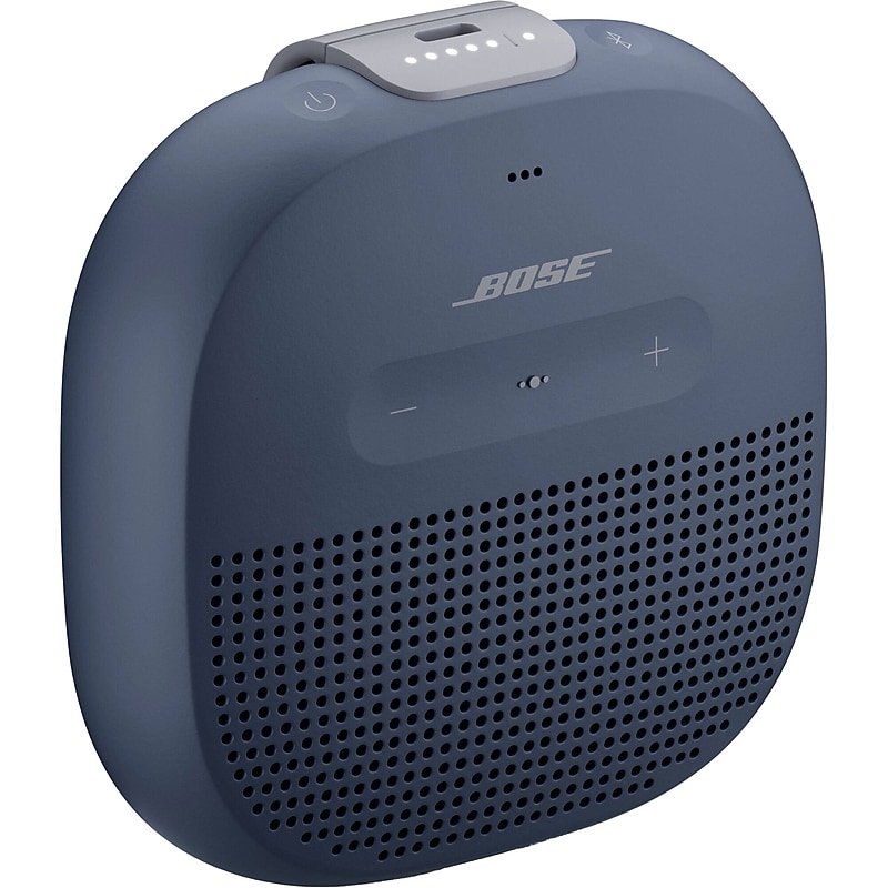 Bose Soundlink Micro Wireless Bluetooth Portable Speaker, Waterproof, Blue Dusk (895098-0200) image 1