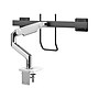 Humanscale Adjustable Dual Arms, Up to 28" Monitor, Silver (M82HBW)~#|#~395FD9AB-62B9-46D4-B0FD8F0BF6F9196F_sc7