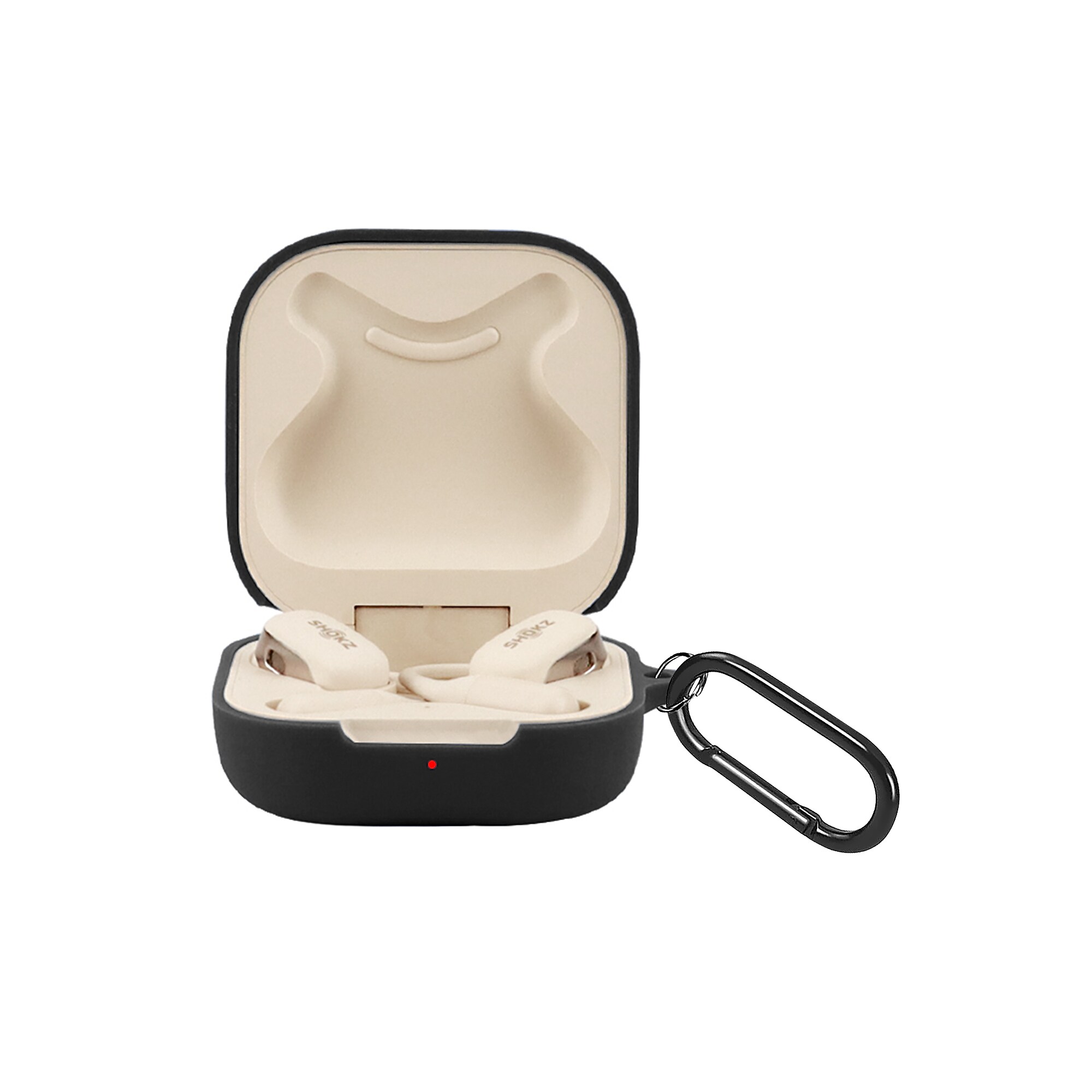 SaharaCase Venture Silicone Case for OpenFit Earbuds, Black (HP00128) Sansujyuku sansujyuku.com