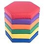 Bintiva Color Coded Vinyl Floor Cushions, Hexagon, Set of 6 (BNVSCVHEXX6)~#|#~3966946B-32EC-4286-A636ACB708CCC60C_sc7