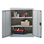 OIF 42"H Steel Storage Cabinet with 3 Shelves, Light Gray (CM4218LG)~#|#~396703CF-B50C-484D-9C2DCFE3048E8C29_sc7