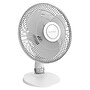 Lasko 12" Oscillating Table Fan, 3-Speed, White (D12225)~#|#~3968EE5D-2054-4B35-8D0D897DC5F9EE3B_sc7