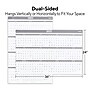 2025 Staples 36" x 24" Dry Erase Wall Calendar, Gray/White (ST52079-24)~#|#~396C1345-40ED-46CA-85F8C83CFCFF0F45_sc7