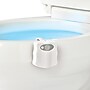 Medline Light Easy Locking Raised Toilet Seat with Arms, 5" H, 400 lb.Capacity, White (G4-602KRX1)~#|#~3972C52D-4026-4DB5-9A54C5DE3A3F7255_sc7