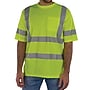 Ergodyne GloWear 8367 High Visibility Short Sleeve T-Shirt, ANSI Type R Class 3, Lime, Medium (22033)~#|#~3978E3FB-D2A3-469C-BEBE2238B35DF1B8_sc7