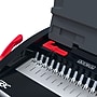 GBC CB12 CombBind Manual Punch and Bind Machine, Black/Red (200022)~#|#~397AAE5F-96A3-4895-996790FA6E89F9F0_sc7