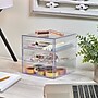 iDesign 3-Drawer Stackable Desktop Storage, Plastic, Clear (35300)~#|#~397C4C1D-33D9-4C84-82A8946D4BC90B69_sc7