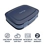 Bentgo Fresh Leak-Proof Bento Box, 3-Compartment, Navy, 26.4 oz. (BGOFR-2NV)~#|#~397DE580-8CAE-4C9E-AA8E7C2A8FF93365_sc7