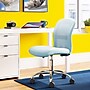 Serta Essentials Armless Ergonomic Bonded Leather/Mesh Swivel Task Chair, Blue (48740D)~#|#~397FD375-E6CC-4DC3-AF15B6E3C15120D9_sc7