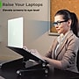 Uncaged Ergonomics WorkEZ Cooling Laptop Lap Desk, Executive Black (WEEB)~#|#~398634C2-9631-48A3-89C4CC856F00F896_sc7