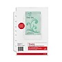 Staples Heavyweight Sheet Protector, 5.5" x 8.5", Clear, 25/Pack (15942)~#|#~398861AC-80A5-4C99-BF91F447D6038CA3_sc7