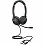 Jabra Evolve2 30 SE Stereo Headset, USB-A/USB-C, UC Certified, Black (23189-989-879-01)~#|#~398ACB47-0FC1-47F0-BBAD28336350CE04_sc7