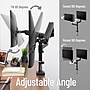 Mind Reader Dual Monitor Arm for 13" - 32" Monitor, Gas Spring VESA Desk Mount, Black (AGTILTDB-BLK)~#|#~398B4586-2BF5-4A74-993E1FF4CCF4FA8A_sc7