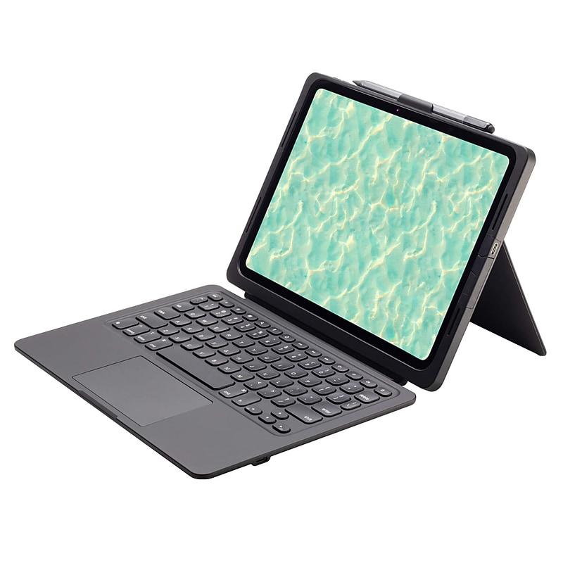 ZAGG Pro Keys Connect Polycarbonate iPad Pro 11" (M5 & M4) Keyboard Case, Black (103414789) image 1