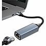 4XEM USB-A 3.2 to RJ-45 Ethernet Adapter, Male to Female, Silver (4XUSBARJ45TAA)~#|#~398FFFEB-68E6-40E3-AC2F3ECC1761C5B0_sc7