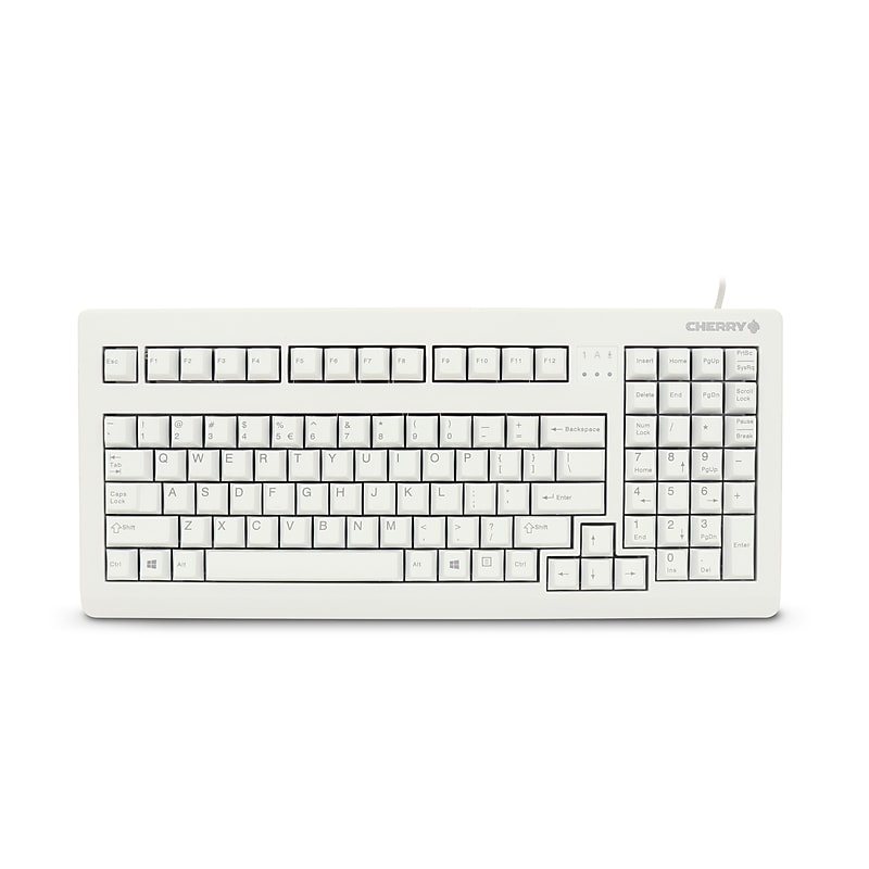 Cherry G80-1800 Wired Keyboard, Light Gray (G80-1800LPCEU-0) image 1