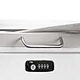 AdirOffice Steel Large Wall Mounted Interoffice Mailbox Drop Box, Combination Lock, White (631-04-WHI-KC)~#|#~3996C483-D1DB-4AE6-9E84EDD1BD50E2C0_sc7