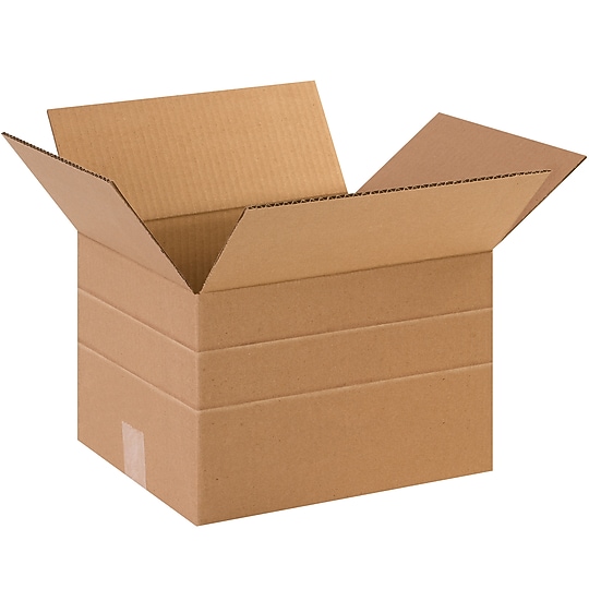 12" x 10" x 8" Multi-Depth Shipping Boxes, 25/Bundle (MD12108)~#|#~399881D6-4B90-4171-97D4696E62F609AE_sc7