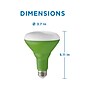 Viribright Virigrow 9-Watts Full-Spectrum LED Grow Light Bulb, 4/Box (290103-4)~#|#~39AC4EB1-B719-4772-B7E73771EE7D5891_sc7