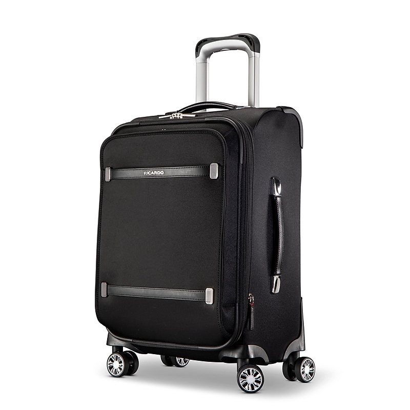 Ricardo Beverly Hills Rodeo Drive 2.0 21" Carry-On Suitcase, 8-Wheeled Spinner, Black (118-21-001-4WB) image 1