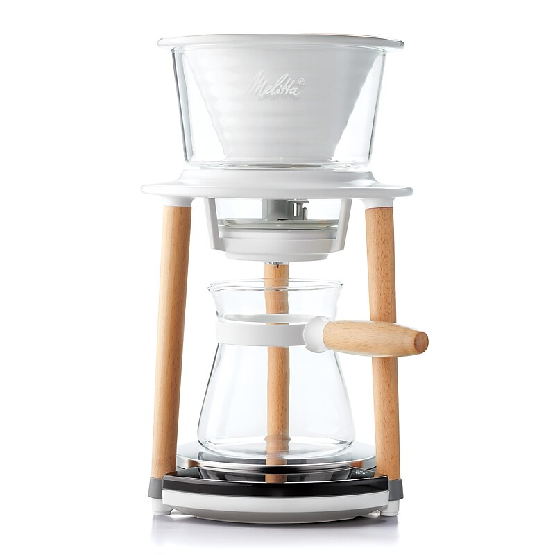 Melitta Senz V Smart 2-Cups Pourover Coffee Maker, White (MSP002WULWH0) image 1