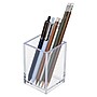Mind Reader Plastic Pen Cup Holder, Clear (ACPEN-CLR)~#|#~39AD9379-3872-4809-AC957FD4C0667D27_sc7