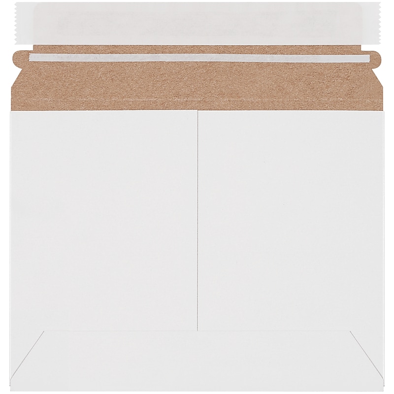 8" x 6" Self-Sealing Fiberboard Mailer, White, 200/Carton (RMU86W) image 1