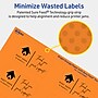 Avery Laser/Inkjet Multipurpose Rectangle Labels, 1.5" x 2.75", Bright Orange, 400/Pack (94230)~#|#~39B0DA68-5C81-4F77-96B38B8468EB709A_sc7