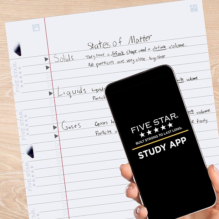 Five Star 1-Subject Notebooks, 8.5