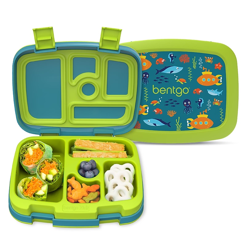 bentgo Kids Bento Box, 5-Compartment, Submarines, 19.2 oz. (BGKDPT-SUB) image 1