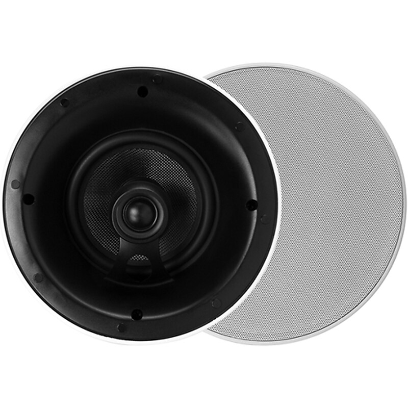 Dayton Audio Micro-Edge ME650C 70W Max Angled In-Ceiling Speaker, Black image 1