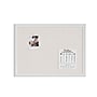 U Brands Linen Bulletin Board, 23" x 17", White Décor Frame~#|#~39B32E9E-98C2-4FB1-A315A5933F8B411C_sc7