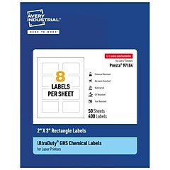 Avery Laser/Inkjet Rectangle Labels, 2