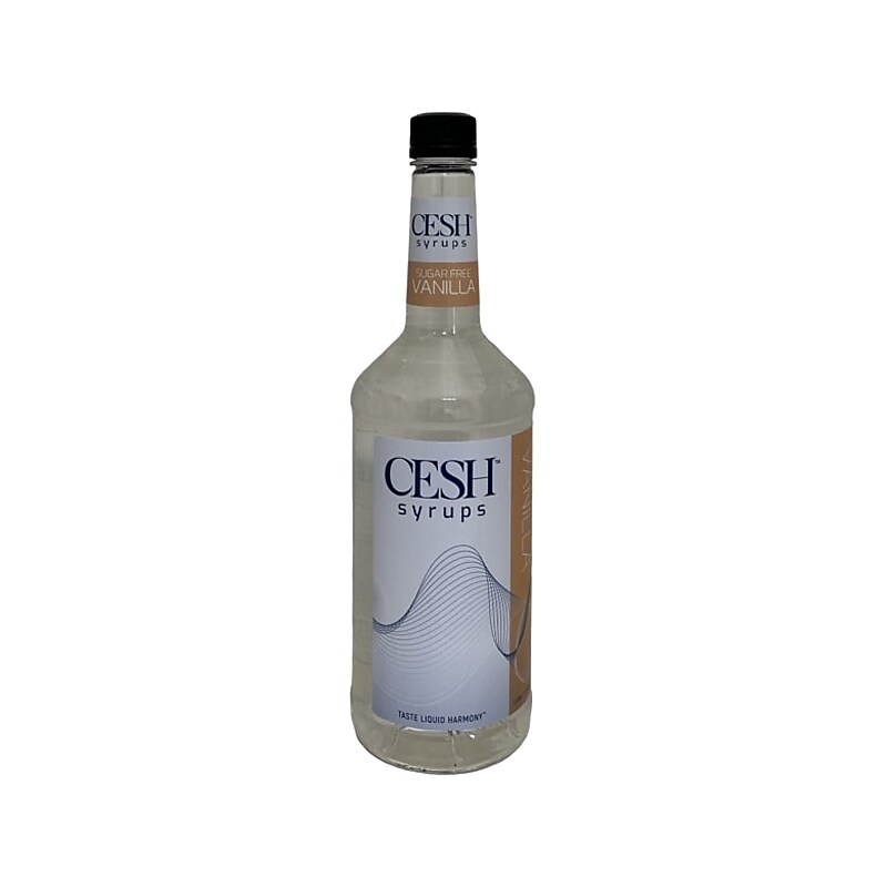 CESH Vanilla Sugar-Free Syrup, 2/Carton (GRE79196) image 1